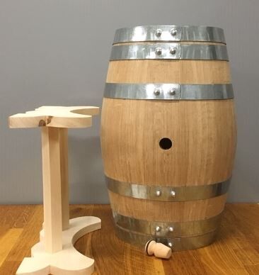 Kastanje houten vat Vodka Classic 20 Liter - Afbeelding 6