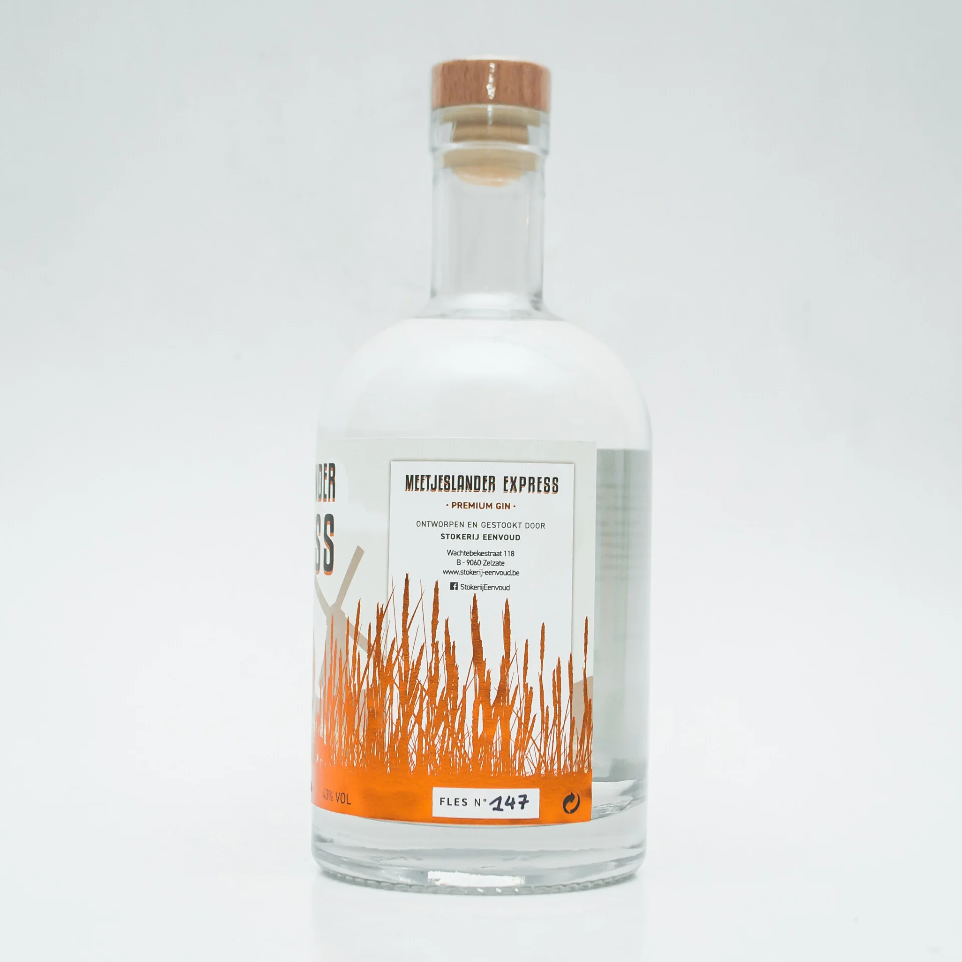 Gin Meetjeslander Express 0.50L - Afbeelding 3